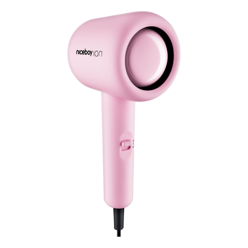 Niceboy ION AirSonic POP - Haartrockner 1400W/230V rosa