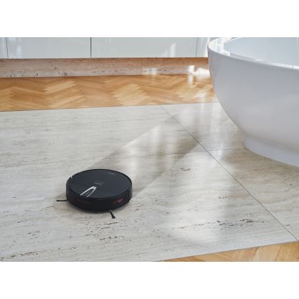 Niceboy ION Charles i4 - Aspirateur robot connecté 2en1 4400 mAh Wi-Fi noir + télécommande
