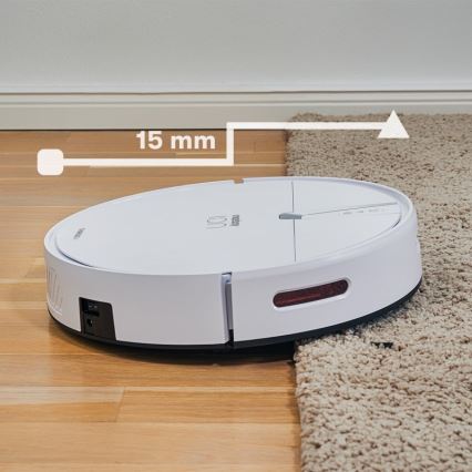 Niceboy ION Charles i4 - Smart-Staubsaugerroboter  2in1 4400 mAh Wi-Fi weiß + Fernbedienung