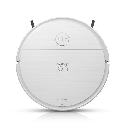 Niceboy ION Charles i6 - Aspirapolvere robot smart 2in1 2600 mAh Wi-Fi bianco
