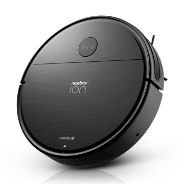 Niceboy ION Charles i6 - Aspirapolvere robot smart 2in1 2600 mAh Wi-Fi nero