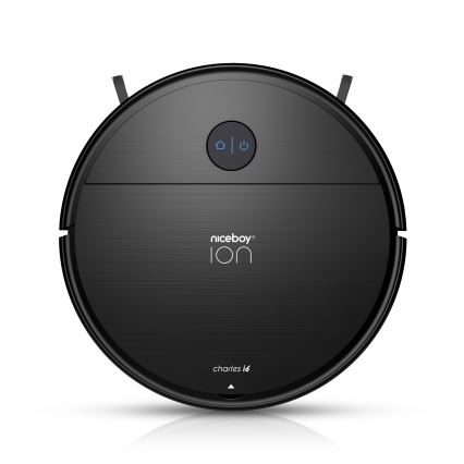 Niceboy ION Charles i6 - Aspirapolvere robot smart 2in1 2600 mAh Wi-Fi nero