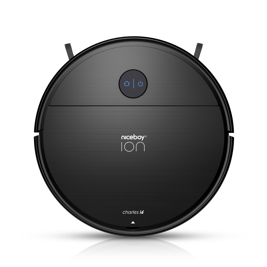 Niceboy ION Charles i6 - Aspirapolvere robot smart 2in1 2600 mAh Wi-Fi nero