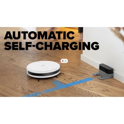 Niceboy ION Charles i6 - Smart-Staubsaugerroboter  2in1 2600 mAh Wi-Fi weiß