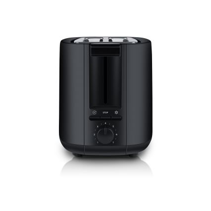 Niceboy ION Cruncher C1 - Toaster mit zwei Schlitzen und Röstaufsatz 750W/230V schwarz