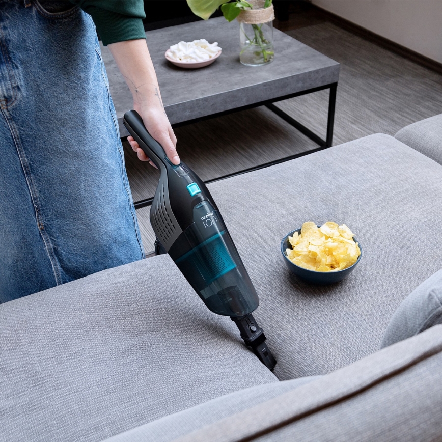 Niceboy ION Hurricane F7 - Aspirateur-balai sans fil 3en1 150W/2200 mAh noir