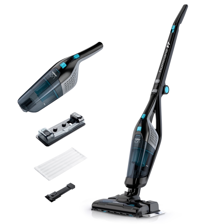 Niceboy ION Hurricane F7 - Kabelloser Stielstaubsauger 3in1 150W/2200 mAh schwarz