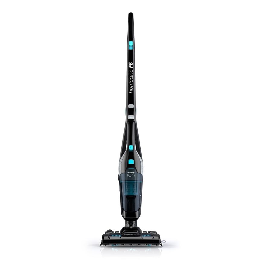 Niceboy ION Hurricane F7 - Kabelloser Stielstaubsauger 3in1 150W/2200 mAh schwarz
