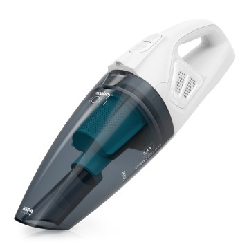 Niceboy ION Hurricane R1 - Aspirateur à main rechargeable 50W/2200 mAh blanc/bleu