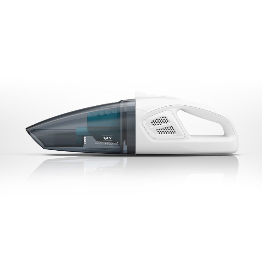 Niceboy ION Hurricane R1 - Aspirateur à main rechargeable 50W/2200 mAh blanc/bleu