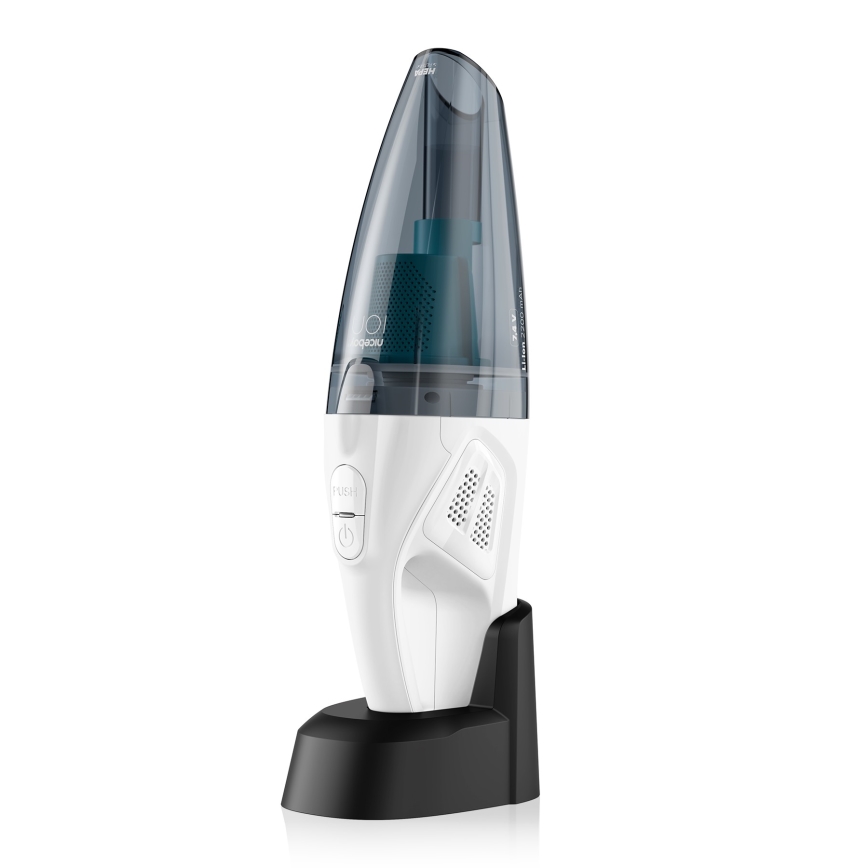 Niceboy ION Hurricane R1 - Aspirateur à main rechargeable 50W/2200 mAh blanc/bleu