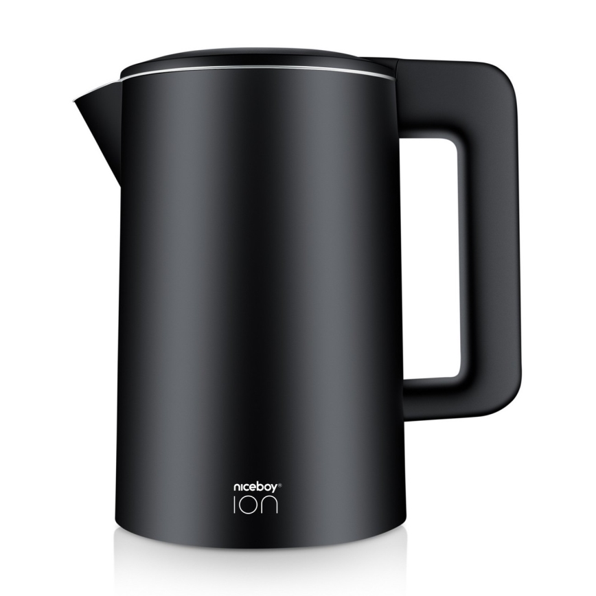Niceboy ION SmartKettle - Bollitore smart con termoregolazione 1,7 l 2200W/230V Wi-Fi nero