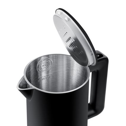 Niceboy ION SmartKettle - Smart-Wasserkocher mit Thermoregulierung 1,7 l 2200W/230V Wi-Fi schwarz