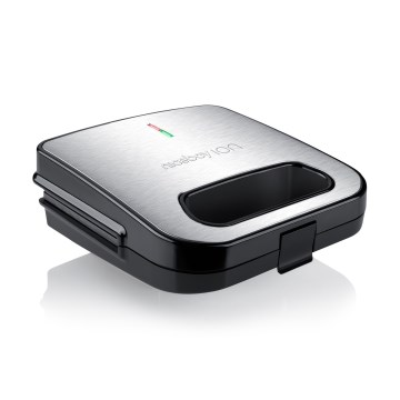 Niceboy ION Snacker S1 - Sandwichmaker 750W/230V matt Chrom/schwarz