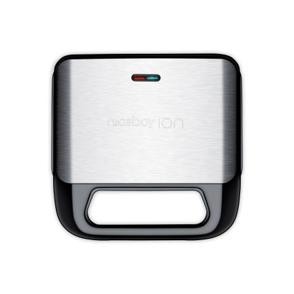 Niceboy ION Snacker S3 - Sandwichmaker 3in1 750W/230V Edelstahl/schwarz