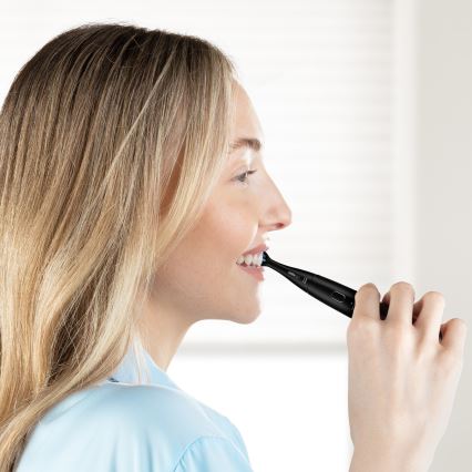 Niceboy ION Sonic Lite - Brosse à dents sonique 500 mAh IPX7 noire