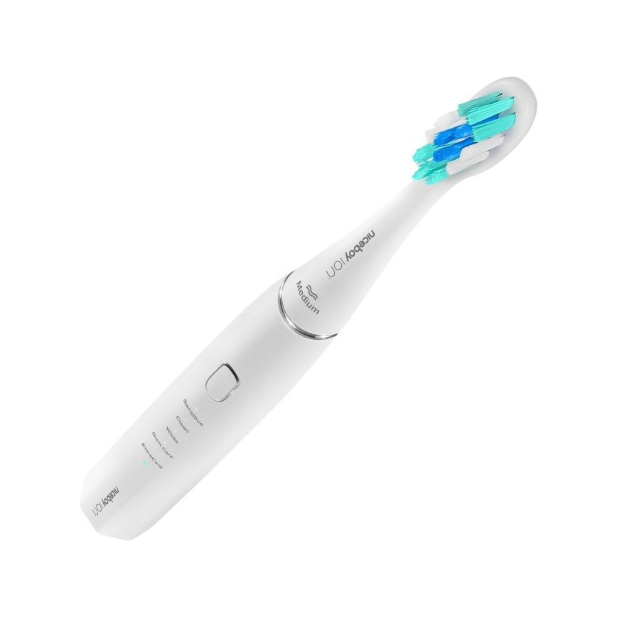 Niceboy ION Sonic - Spazzolino sonico IPX7 bianco
