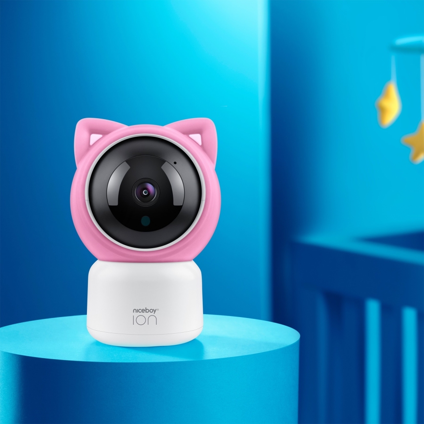 Niceboy ION Starlight SL3 - Smart-Babyfon mit Kamera Full HD 1080p 5V Wi-Fi