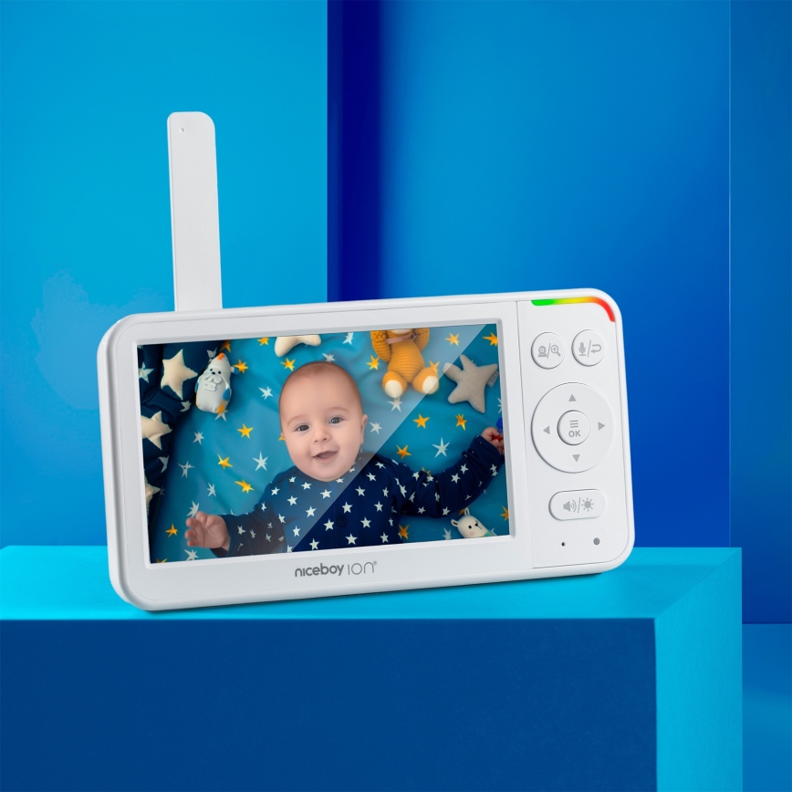 Niceboy ION Starlight SL5 - Baby-Monitor Full HD 1080p 4000 mAh 5V