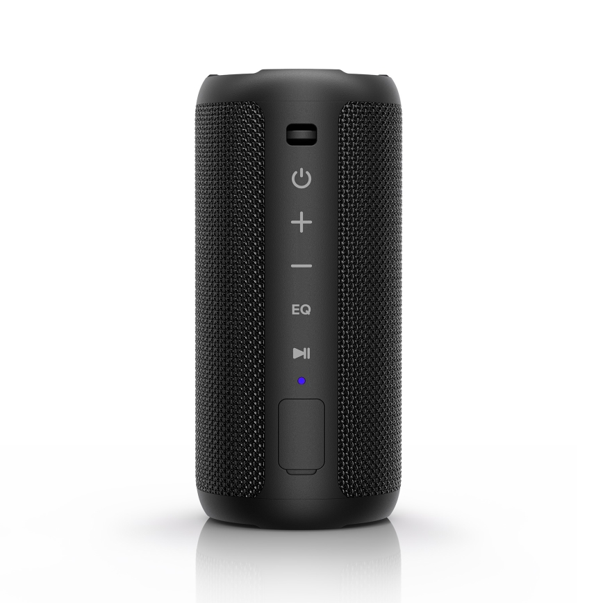 Niceboy Orion - LED Kabelloser Lautsprecher mit Mikrofon 24W/2200 mAh IPX7 schwarz