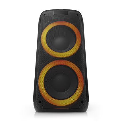 Niceboy PARTY Boss 2 - Enceinte sans fil LED avec un micro et batterie portative fonction 200W/4500 mAh + Télécommande