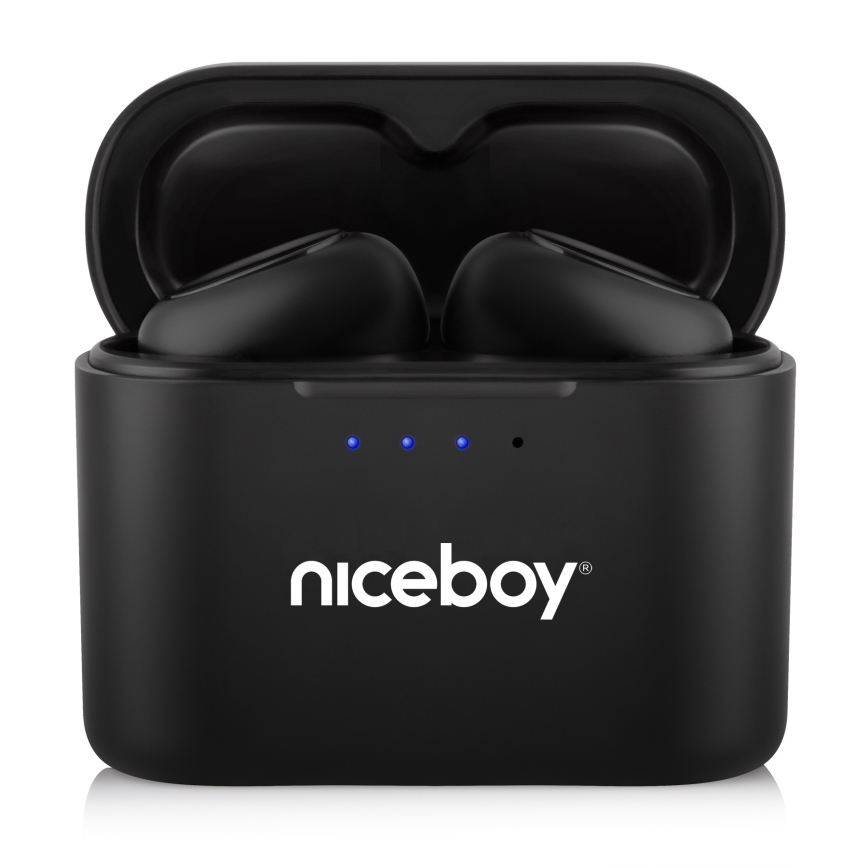 Niceboy Podsie 4 - Kabellose Kopfhörer IP54 schwarz