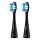 Niceboy - SET 2x Ersatzbürstenkopf Lite Soft für Zahnbürste ION Sonic schwarz