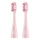 Niceboy - SET 2x Ersatzbürstenkopf Medium für Zahnbürste ION Sonic und SmartSonic rosa