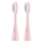 Niceboy - SET 2x Ersatzbürstenkopf Soft für Zahnbürste ION Sonic und SmartSonic rosa