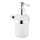 NIMCO BR 11031C-26 - Distributore di sapone a parete BORMO 180 mm opaco vetro/cromo lucido