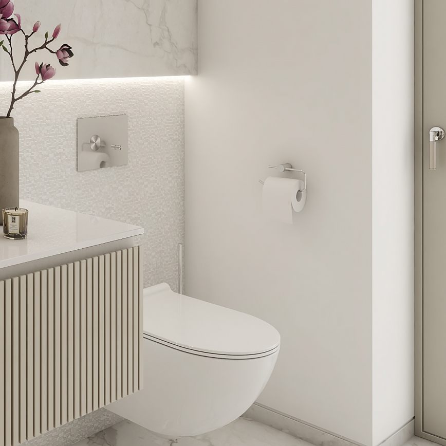 NIMCO BR 11055-26 - Porta carta igienica BORMO cromo lucido