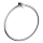 NIMCO BR 11060L-26 - Appendiabiti da parete BORMO diametro 20 cm cromo lucido