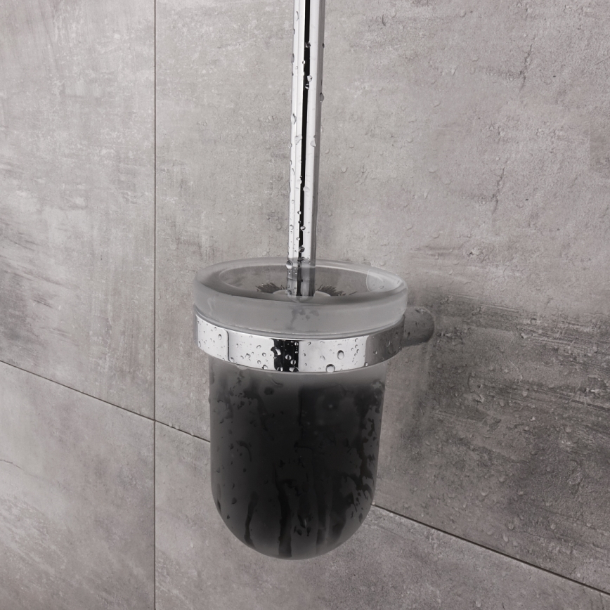 NIMCO BR 11094WN-26 - Scopino a parete BORMO opaco vetro/cromo lucido