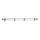 NIMCO BR 11104-26 - Appendiabiti da parete BORMO 30 cm cromo lucido