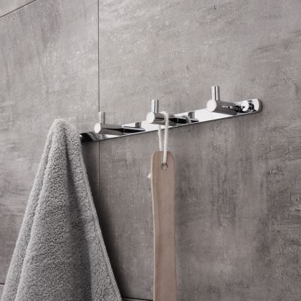 NIMCO BR 11104-26 - Appendiabiti da parete BORMO 30 cm cromo lucido