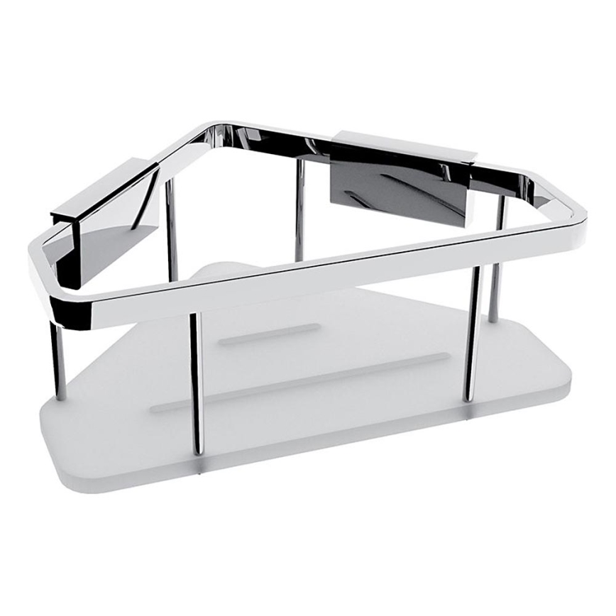 NIMCO Ki 14003-B-26 - Tablette murale de douche KIBO chrome brillant