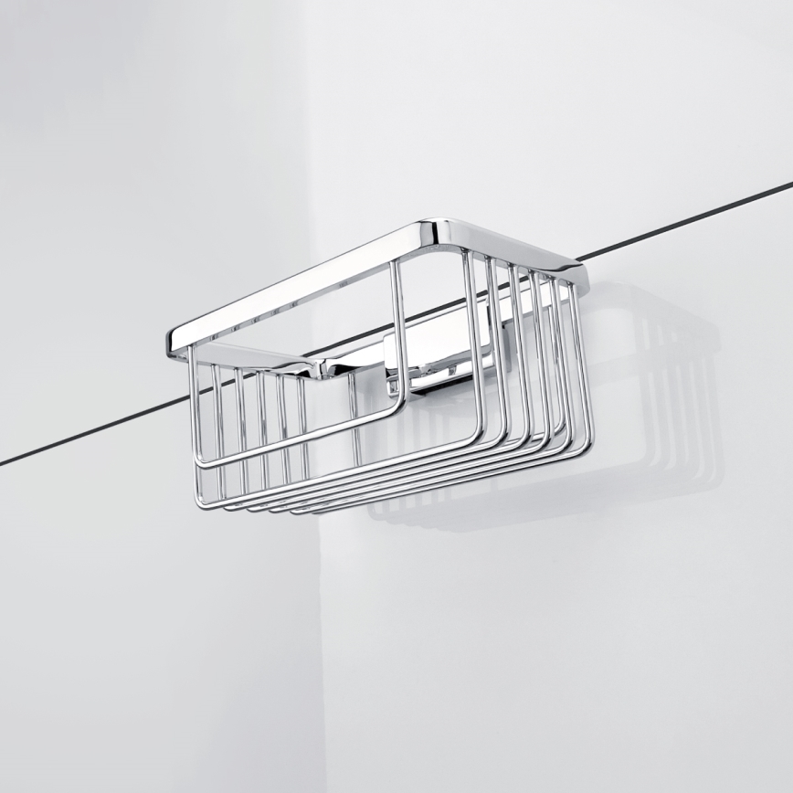 NIMCO Ki 14015-26 - Tablette murale de douche KIBO chrome brillant