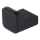 NIMCO MAC 29054-90 - Gancio a muro MAYA opaco nero