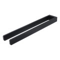 NIMCO MAC 29098-90 - Appendiabiti da parete MAYA 37 cm opaco nero