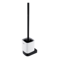 NIMCO NKC 30094KN-90 - Brosse de toilette à fixation murale NIKAU blanc/mat noir