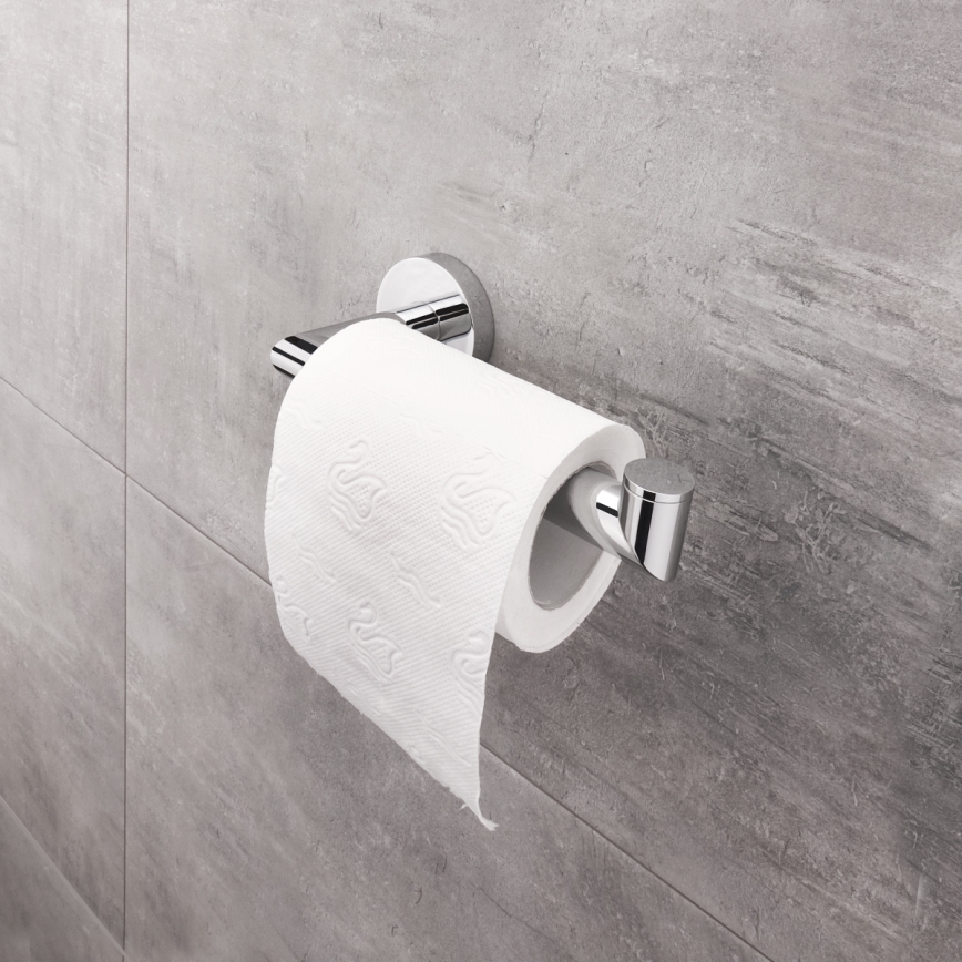 NIMCO UN 13055M-26 - Porte-papier toilette UNIX chrome brillant