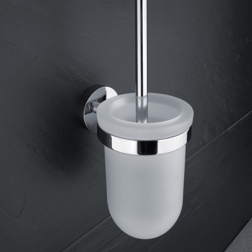 NIMCO UN 13094WN-26 - Scopino a parete UNIX opaco vetro/cromo lucido
