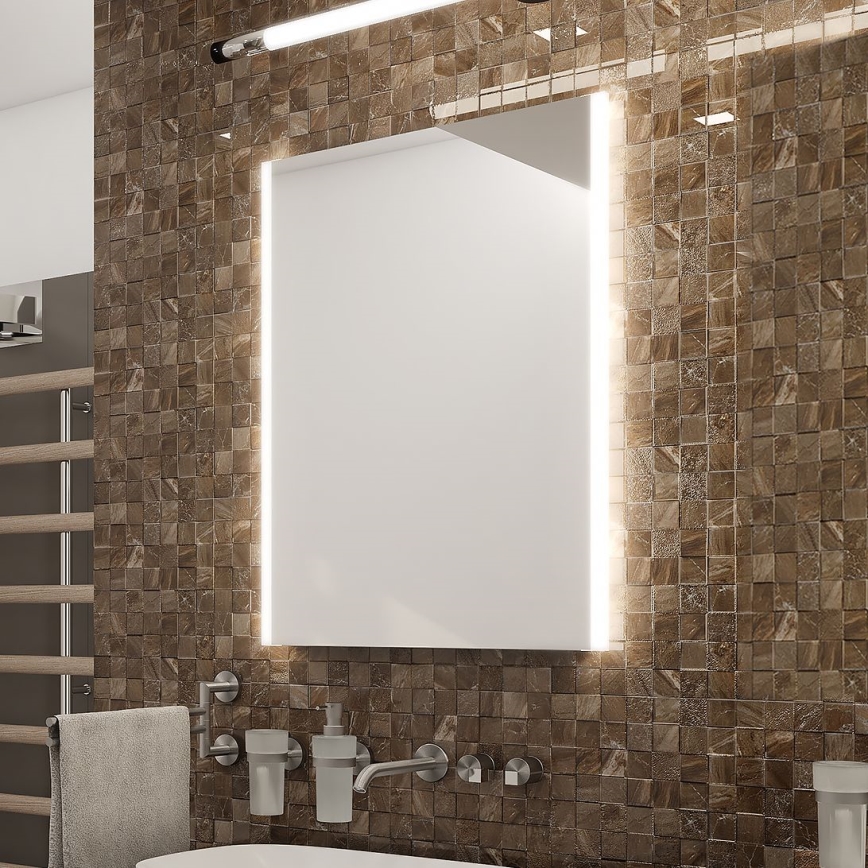 NIMCO ZP 11000 - LED-Badezimmerspiegel mit Hintergrundbeleuchtung LED/18W/230V 6500K 60x40 cm IP44