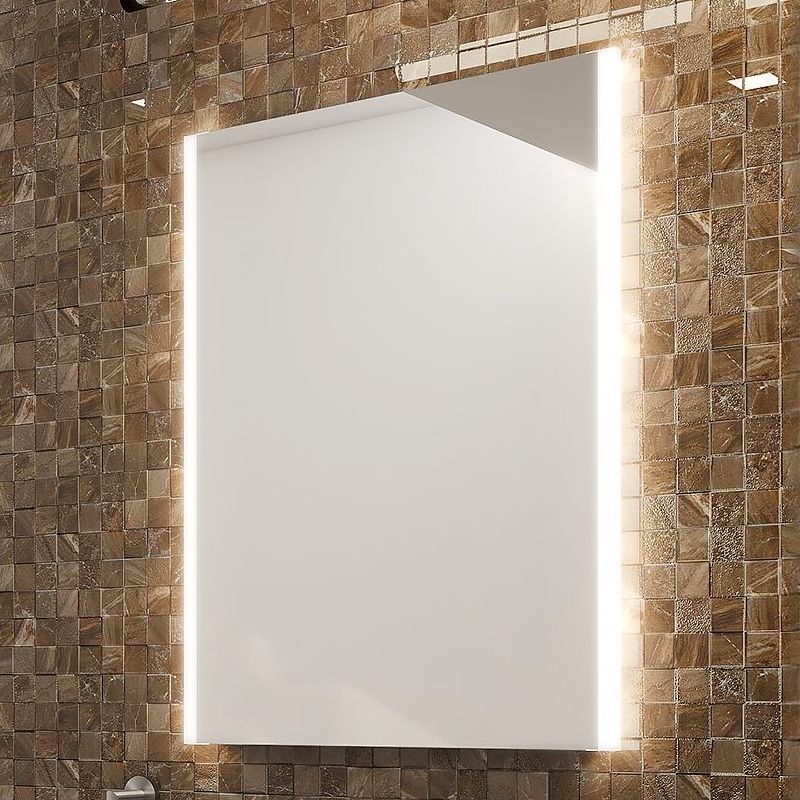 NIMCO ZP 11002 - LED-Badezimmerspiegel mit Hintergrundbeleuchtung LED/24W/230V 6500K 80x60 cm IP44