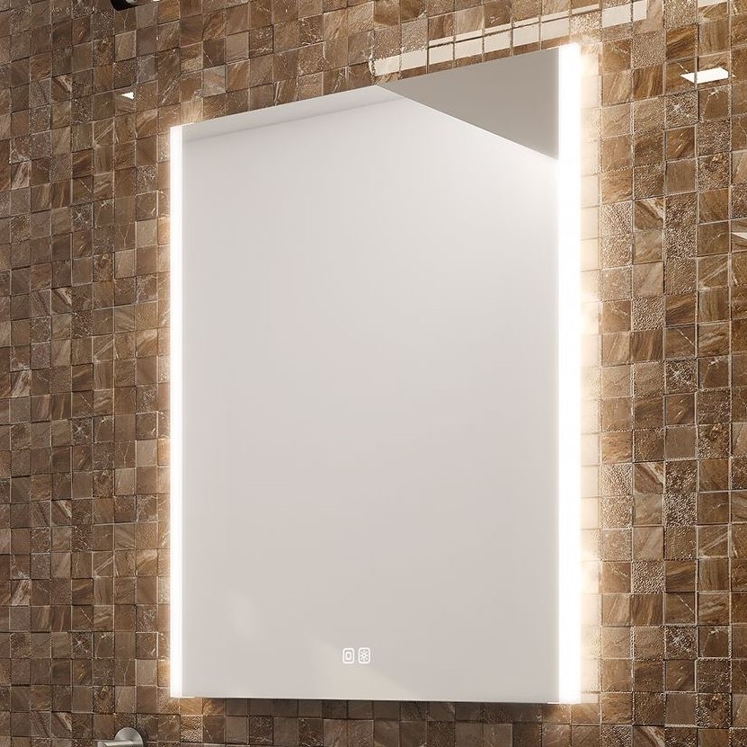 NIMCO ZP 11002VX - Dimmbarer LED-Badezimmerspiegel mit Hintergrundbeleuchtung LED/24W/230V 3000-6500K 80x60 cm IP44