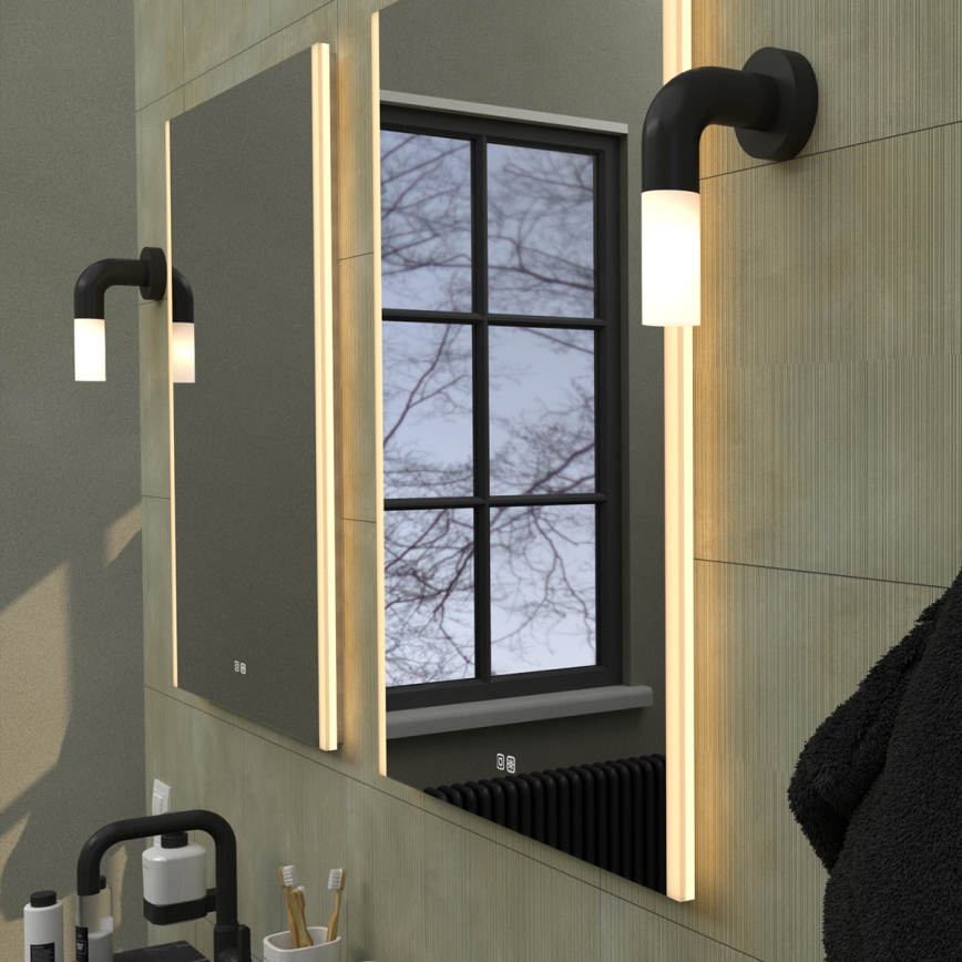 NIMCO ZP 11002VX - Dimmbarer LED-Badezimmerspiegel mit Hintergrundbeleuchtung LED/24W/230V 3000-6500K 80x60 cm IP44
