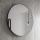 NIMCO ZPC 31001RVX-90 - Miroir LED rétroéclairé dimmable pour salle de bains LED/22W/230V 3000-6500K Ø 70 cm noir mat IP44