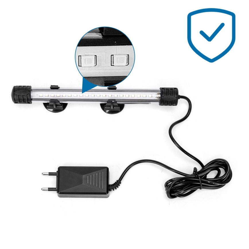 Nobleza - Éclairage d'aquarium LED/1W/230V IPX7 20 cm