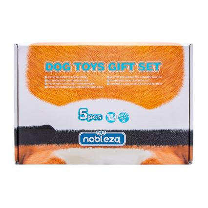 Nobleza - Set di giocattoli per cani 5 pz