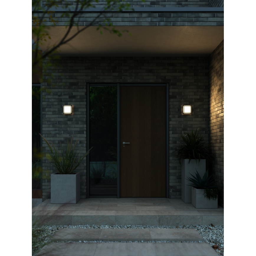 Nordlux - Applique a LED da esterno OLIVER LED/9W/230V IP54 17,5x17,5 cm